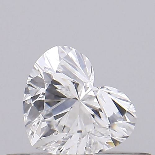 0.25 carat F-SI2 Natūralus Heart Deimantas (1)