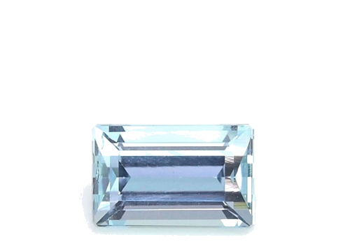 0.66 carat BLUE Baguette Aquamarine (1)