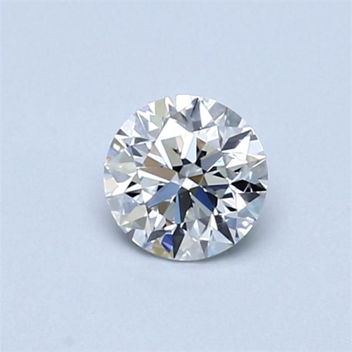 0.43 carat H-VVS1 Excellent cut Natūralus Round Deimantas (1)