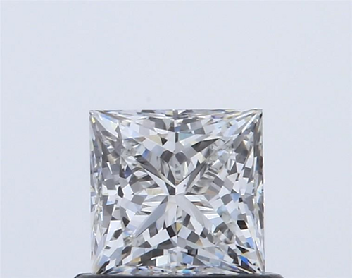0.61 carat F-VS2 Natūralus Princess Deimantas (1)