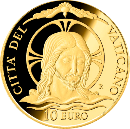 3 g Vatican 2020 Baptism 10 euro gold coin (1)