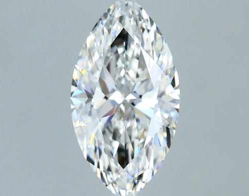 0.53 carat F-VVS2 Natūralus Marquise Deimantas (1)