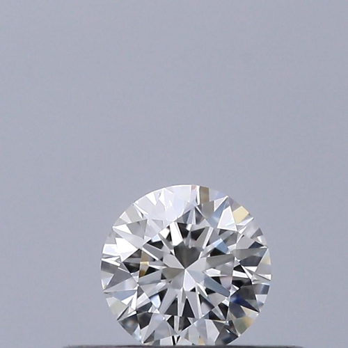 0.19 carat F-VVS2 Excellent cut Natūralus Round Deimantas (1)