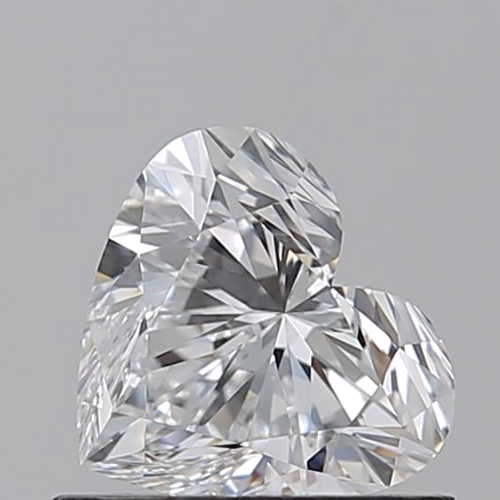 0.7 carat E-VVS2 Natūralus Heart Deimantas (1)