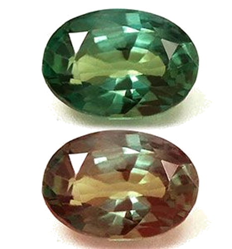 0.55 carat GREEN Oval Alexandrite (1)