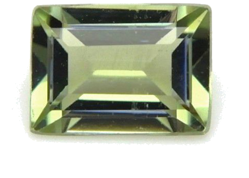0.18 carat GREEN Baguette Tourmaline (1)