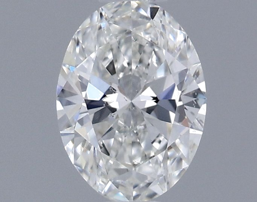 0.41 carat G-SI1 Natūralus Oval Deimantas (1)
