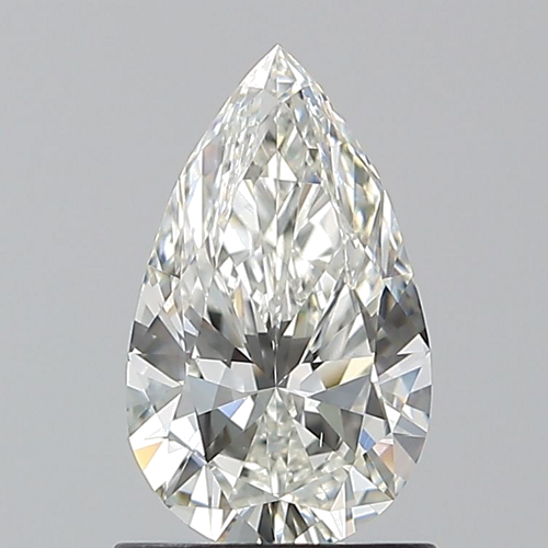 1.0 carat H-VS1 Natūralus Pear Deimantas (1)