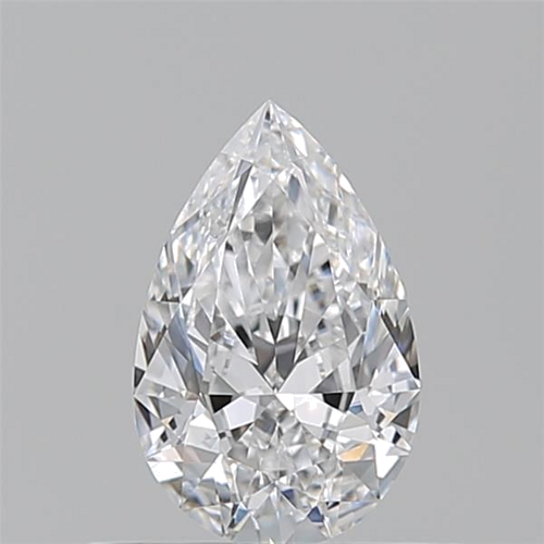 0.5 carat D-VS1 Natūralus Pear Deimantas (1)