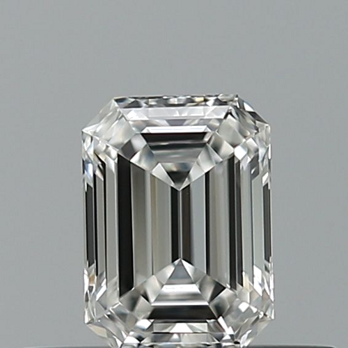 0.35 carat F-VVS2 Natūralus Emerald Deimantas (1)