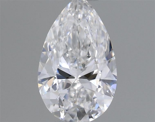 0.3 carat D-VS2 Natūralus Pear Deimantas (1)