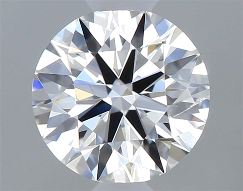 0.5 carat F-SI2 Excellent cut Natūralus Round Deimantas (1)