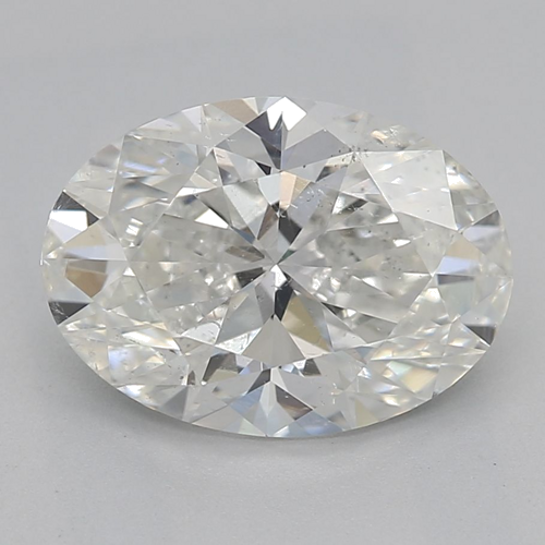 1.51 carat H-SI2 Natūralus Oval Deimantas (1)