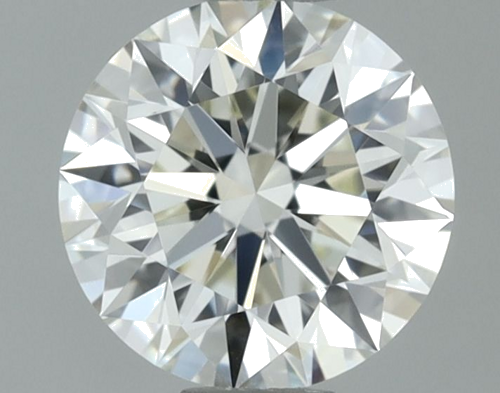 0.52 carat K-VVS1 Excellent cut Natūralus Round Deimantas (1)