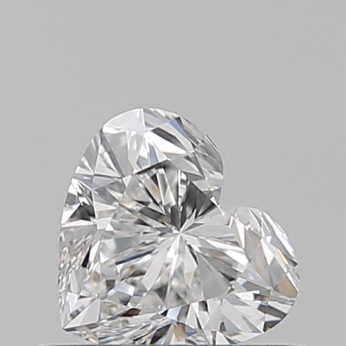 0.53 carat E-VS1 Natūralus Heart Deimantas (1)