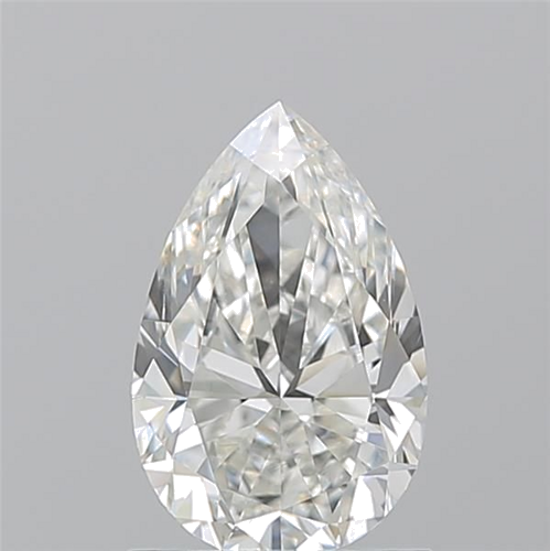 1.2 carat H-VS2 Natūralus Pear Deimantas (1)