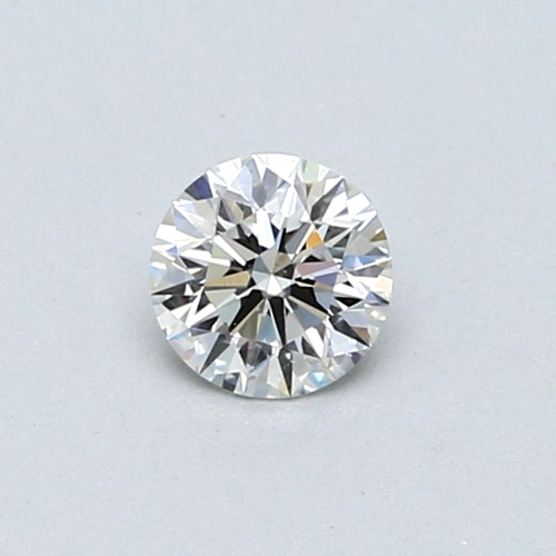 0.37 carat F-SI1 Very Good cut Natūralus Round Deimantas (1)