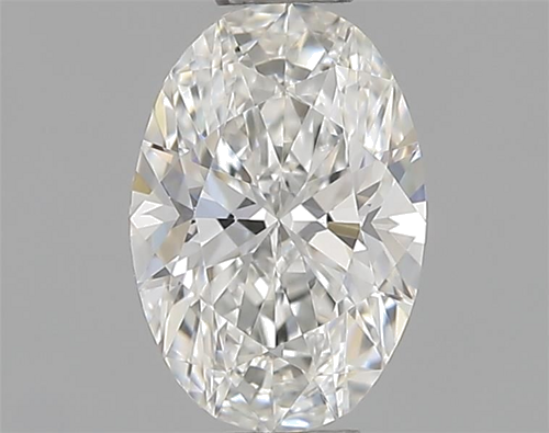 0.45 carat G-VVS2 Natūralus Oval Deimantas (1)