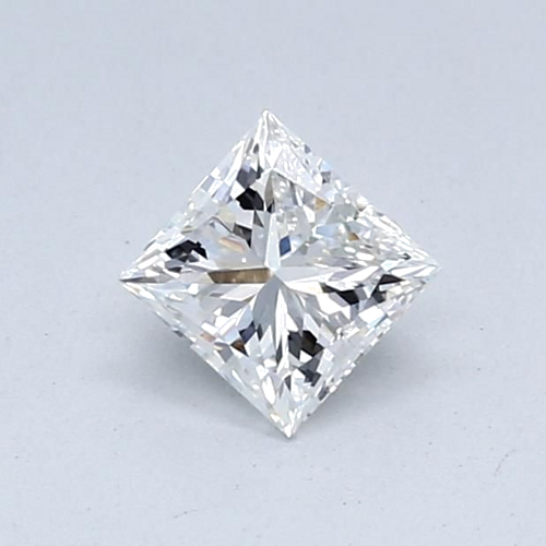 0.5 carat F-VS1 Natūralus Princess Deimantas (1)