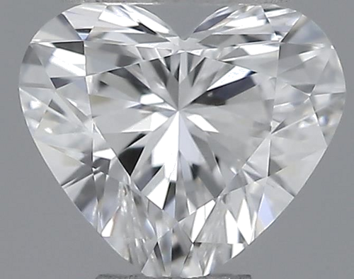 0.31 carat D-VVS2 Natūralus Heart Deimantas (1)