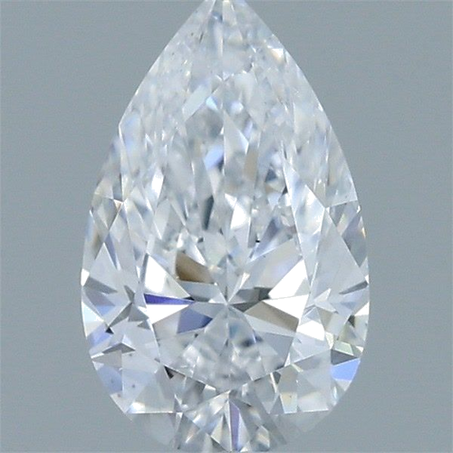0.43 carat D-VS1 Natūralus Pear Deimantas (1)