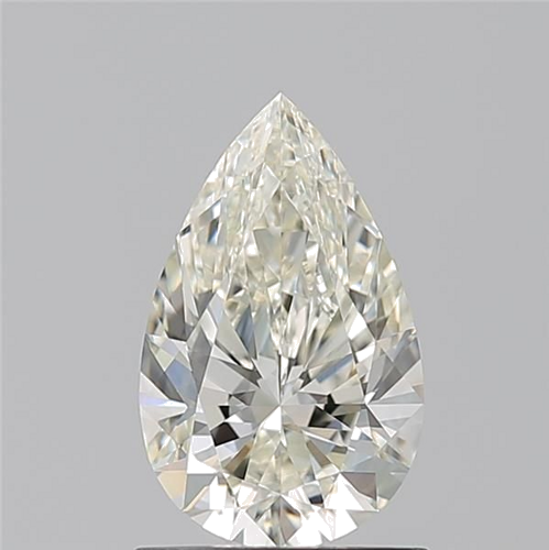 1.08 carat K-VS1 Natūralus Pear Deimantas (1)