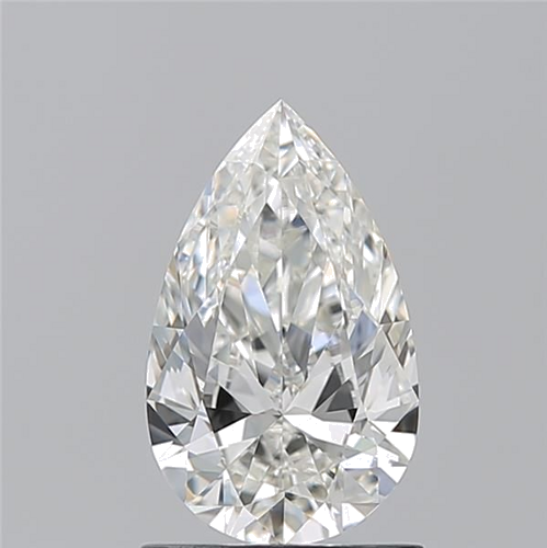 1.1 carat H-IF Natūralus Pear Deimantas (1)