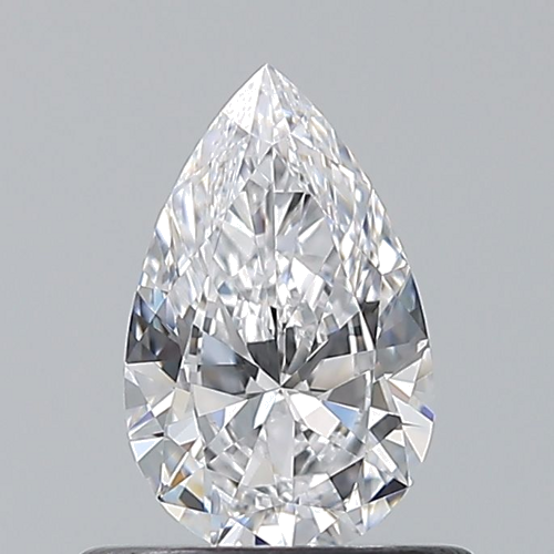 0.5 carat D-IF Natūralus Pear Deimantas (1)