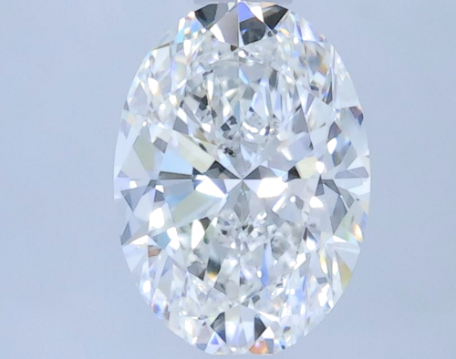 0.9 carat F-SI1 Natūralus Oval Deimantas (1)