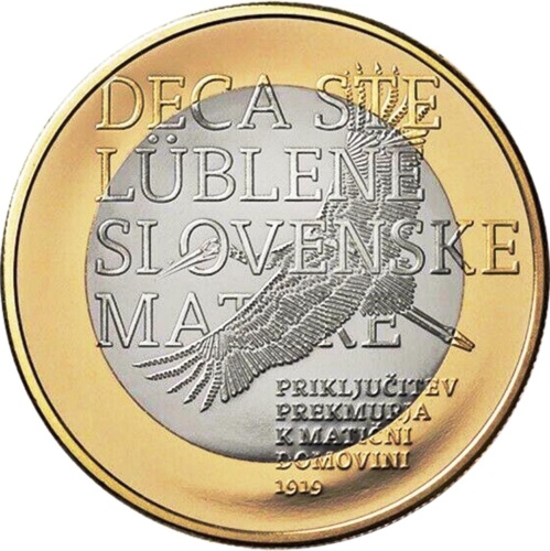 2019 Slovėnija Prekmurjė regionas 3 eurų moneta (1)