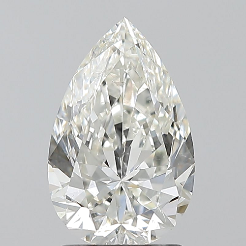 1.74 carat I-SI2 Natūralus Pear Deimantas (1)