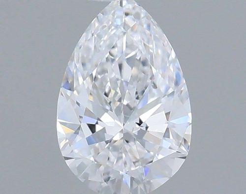 0.3 carat D-FL Natūralus Pear Deimantas (1)