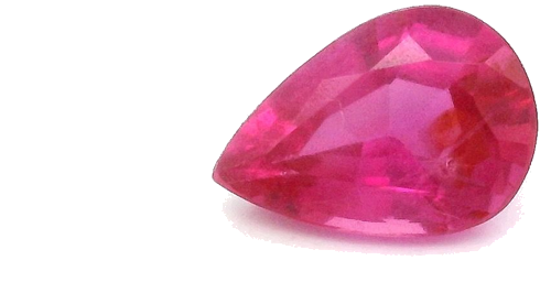 0.54 carat RED Pear Rubinas (1)