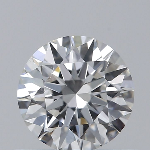 0.5 carat F-SI1 Excellent cut Natūralus Round Deimantas (1)
