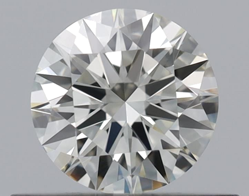 0.4 carat K-IF Excellent cut Natūralus Round Deimantas (1)