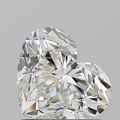 1.01 carat J-SI1 Natūralus Heart Deimantas (1)