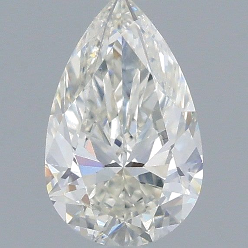 0.4 carat I-VS1 Natūralus Pear Deimantas (1)