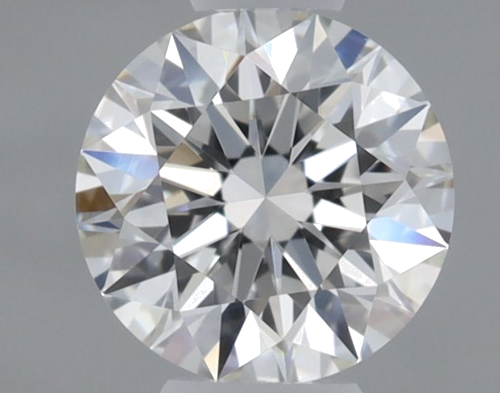 0.5 carat H-VVS2 Excellent cut Natūralus Round Deimantas (1)