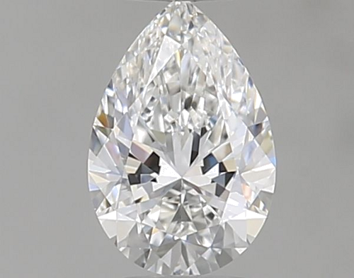 0.31 carat F-VS1 Natūralus Pear Deimantas (1)