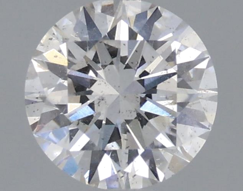0.58 carat F-SI2 Excellent cut Natūralus Round Deimantas (1)