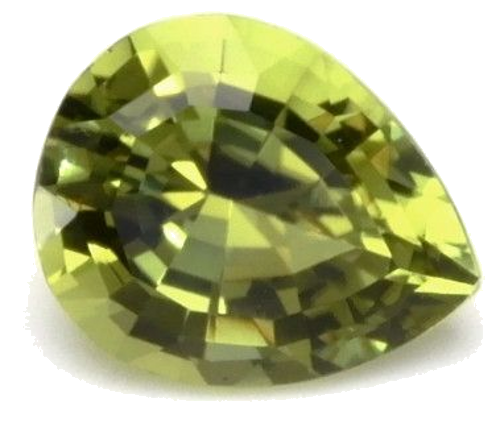 1.95 carat GREEN Pear Tourmaline (1)
