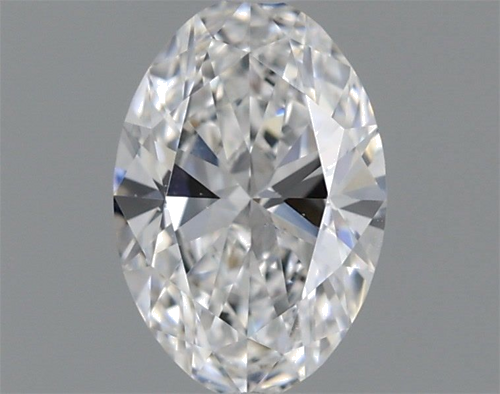 0.52 carat E-SI1 Natūralus Oval Deimantas (1)