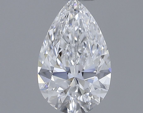 0.5 carat D-VS1 Natūralus Pear Deimantas (1)