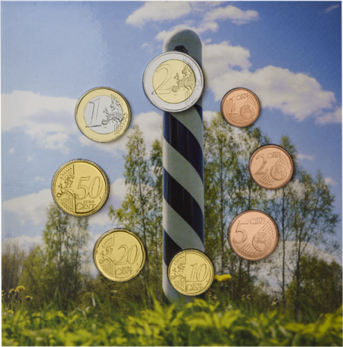 2022 Estija BU euro monetų rinkinys (3)