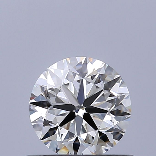 0.5 carat G-VVS2 Very Good cut Natūralus Round Deimantas (1)