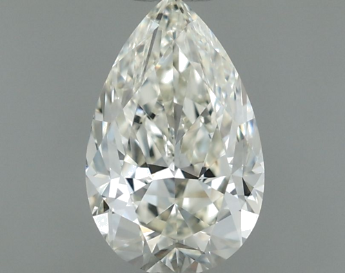 0.61 carat K-VVS1 Natūralus Pear Deimantas (1)