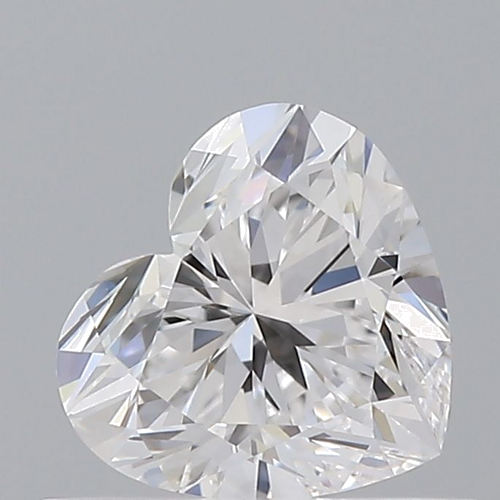 0.5 carat D-VS1 Natūralus Heart Deimantas (1)