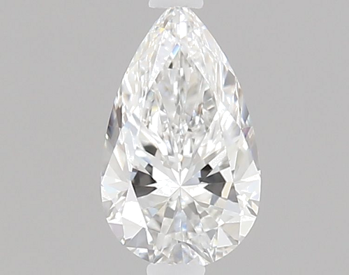 0.4 carat E-VVS1 Natūralus Pear Deimantas (1)