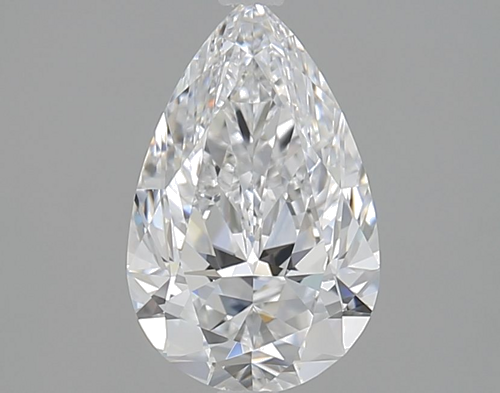 1.7 carat D-VS1 Natūralus Pear Deimantas (1)