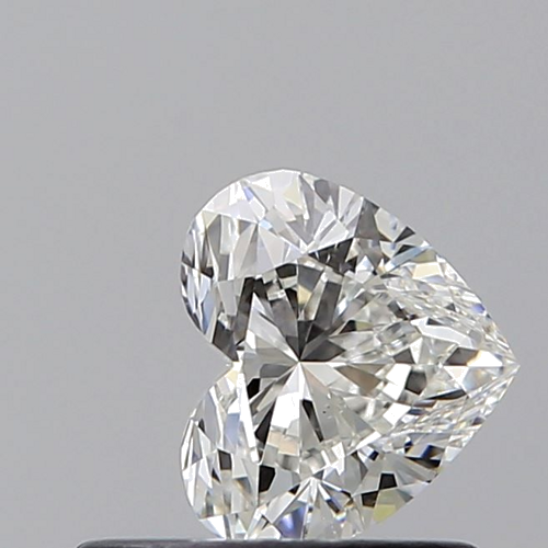 0.53 carat H-VS2 Natūralus Heart Deimantas (1)